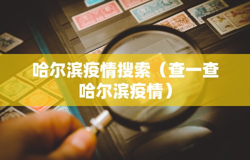 哈尔滨疫情搜索（查一查哈尔滨疫情）
