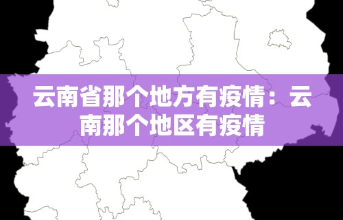 云南省那个地方有疫情：云南那个地区有疫情